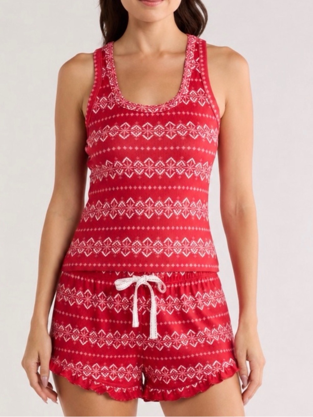 NWT PJ Salvage Crazy for the Holidays Women’s Pajama Top Size Large